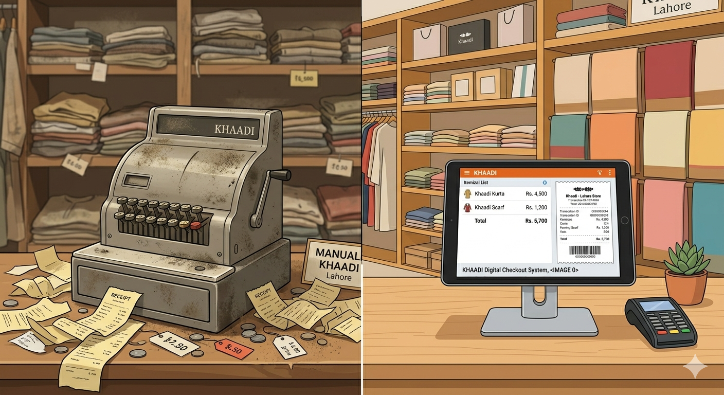 OriPOS vs Manual Register: A Side-by-Side Comparison